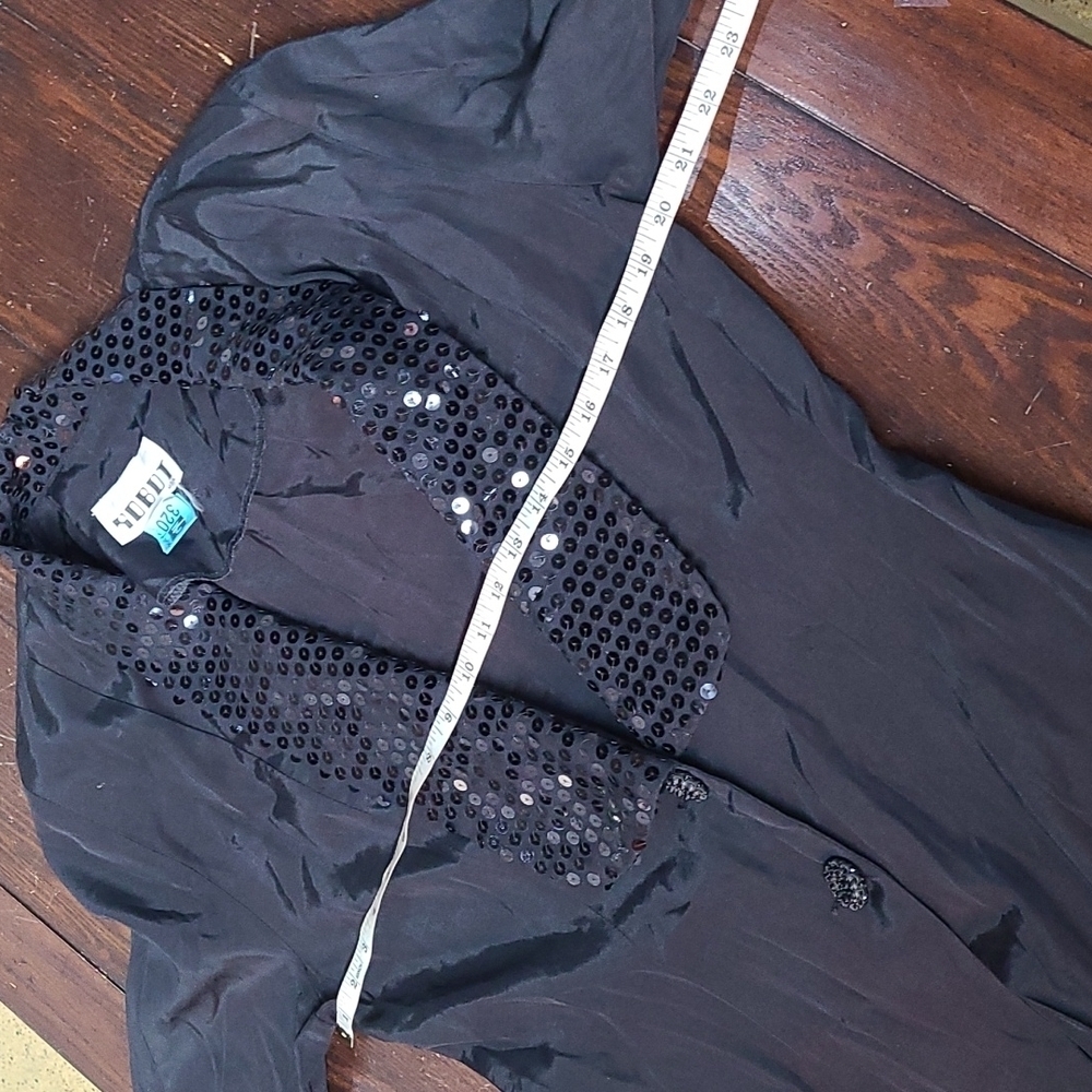 Robot Sequinned Lapel Blazer - Picture 7 of 10